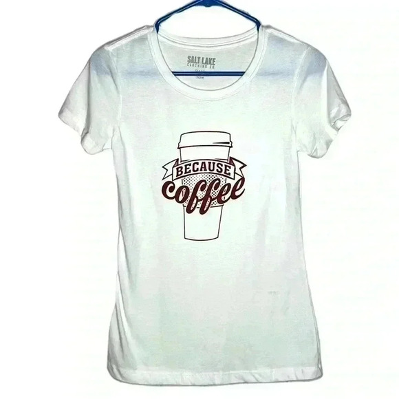Salt Lake Clothing Tops - Because Coffee ☕️ NWOT shirt!